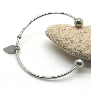 Stainless Steel  Heart Bracelet